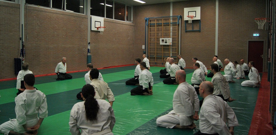 Onze sensei in Spijkenisse